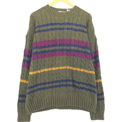 90s シアーズ　ストアブランド　SEARS　ウールブルゾン　古着　グレー　L 古着 70年代 シアーズ Sears SPORTSWEAR アクリルニット