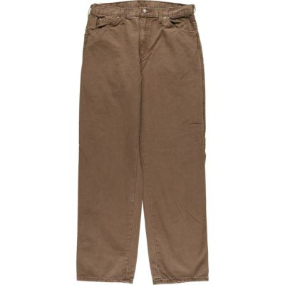 古着 ディッキーズ Dickies Relaxed Fit ダックワークパンツ メンズw34相当 /eaa541502 【中古】 【250501】