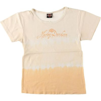 古着 00年代 ハーレーダビッドソン Harley-Davidson タイダイ柄 モーターサイクル バイクTシャツ レディースM相当 /eaa543078 【中古】 【250501】 【Elulu/エルル】