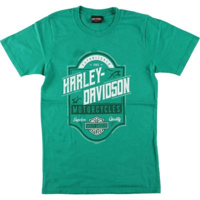 古着 ハーレーダビッドソン Harley-Davidson モーターサイクル バイクTシャツ メンズS相当 /eaa543080 【中古】 【250501】 【Elulu/エルル】