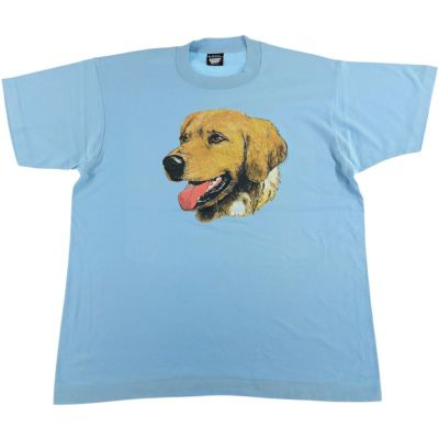 古着 90年代 スクリーンスターズ SCREEN STARS 犬柄 アニマルTシャツ USA製 メンズXL相当 ヴィンテージ /eaa542222 【中古】 【250502】