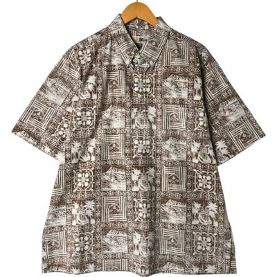 古着 70～80年代 レインスプーナー REYNSPOONER 金タグ 乳首タグ