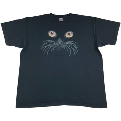 古着 90~00年代 アンビル Anvil ネコ柄 アニマルTシャツ メンズXL相当 /eaa542220 【中古】 【250502】