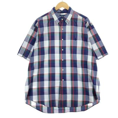 古着 ラルフローレン Ralph Lauren BLAKE パッチワーク チェック