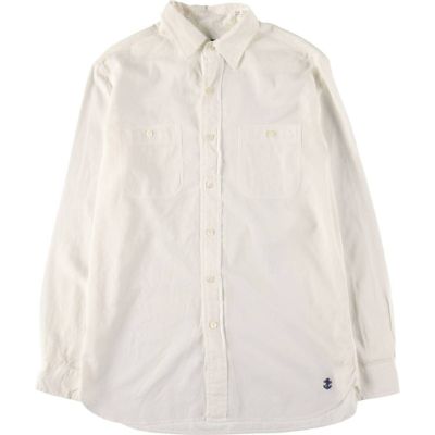 古着 ラルフローレン Ralph Lauren POLO RALPH LAUREN 長袖 コットンシャツ メンズM相当 /eaa539115 【中古】 【250502】