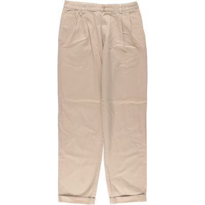 古着 ラルフローレン Ralph Lauren POLO RALPH LAUREN ツータック チノパンツ USA製 メンズw33相当 /eaa542521 【中古】 【250502】