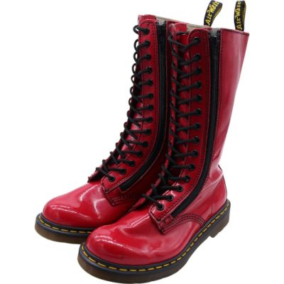 古着 ドクターマーチン Dr.Martens サイドジップ 14ホールブーツ 5 レディース24.0cm相当 /saa011951 【中古】 【250502】 【Elulu/エルル】