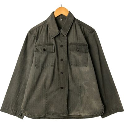 古着 JERELL SIGNATURE ペイズリー柄 レースアップ 長袖