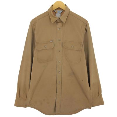古着 カーハート Carhartt 長袖 ワークシャツ メンズL相当 /eaa499540 【中古】 【241031】 【SS2506_30】