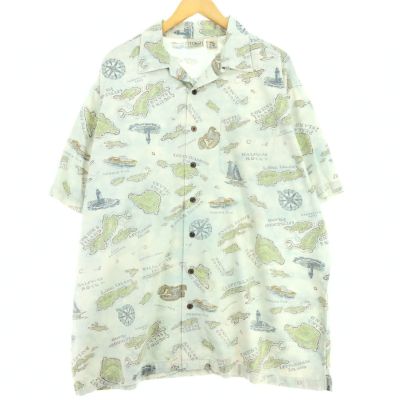 古着 00年代 エルエルビーン L.L.Bean 総柄 ヘリンボーン