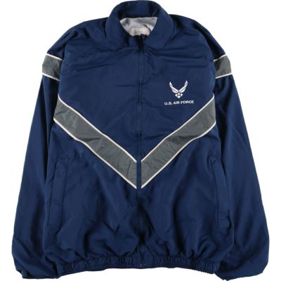 古着 00年代 米軍実品 U.S.AIR FORCE PTU トレーニングジャケット