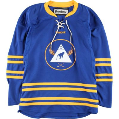スターター Starter NHL MONTREAL CANADIENS モントリオールカナディアンズ ゲームシャツ ホッケーシャツ メンズL /eaa346161