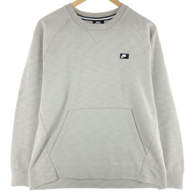 古着 ナイキ NIKE ワンポイントロゴスウェットシャツ トレーナー