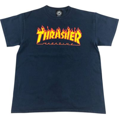 古着 スラッシャー THRASHER ファイヤーパターン サーフ スケートTシャツ メンズM相当 /eaa544231 【中古】 【250503】