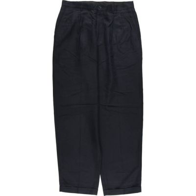 古着 リズクレイボーン Liz Claiborne ヘリンボーン ツータック スラックスパンツ メンズw34相当 /eaa544638 【中古】 【250503】