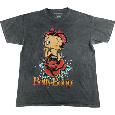 古着 BETTY BOOP ベティブープ キャラクタープリントTシャツ メンズL相当 ヴィンテージ /eaa543353 【中古】 【250503】