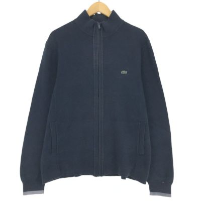 古着 ラコステ LACOSTE フルジップスウェットシャツ トレーナー メンズXL相当 /eaa479722 【中古】 【241101】
