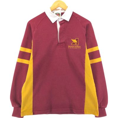 90年代 BARBARIAN バーバリアン SIMPSON 長袖 ラガーシャツ 古着 90~00年代 バーバリアン BARBARIAN ボーダー柄 長袖 ラガーシャツ