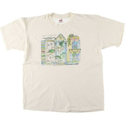 古着 90年代 アンビル Anvil アートTシャツ USA製 メンズXXL相当 ヴィンテージ /eaa546490 【中古】 【250503】