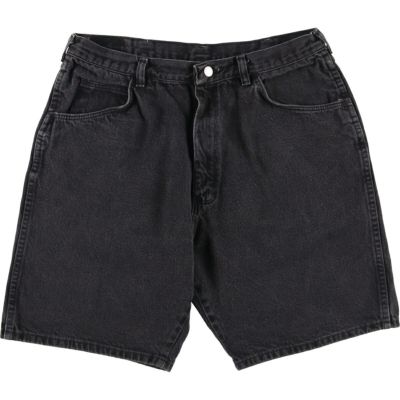 古着 90年代 ラングラー Wrangler ブラックデニムショーツ ショートパンツ メンズw34相当 ヴィンテージ /eaa542842 【中古】 【250503】