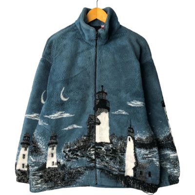 m*a様 ヴィンテージ　VISION フリースジャケット USA製 L ゆるダボ m*a様 ヴィンテージ VISION フリースジャケット USA製 L ゆるダボ 古着