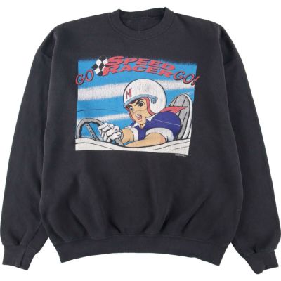 古着 90年代 SPEED RACER スピードレーサー マッハGOGOGO キャラクタースウェットシャツ トレーナー メンズXL ヴィンテージ  /evb001623 【中古】【N2301】 【221211】 【N2301】 | 古着屋JAM（ジャム）