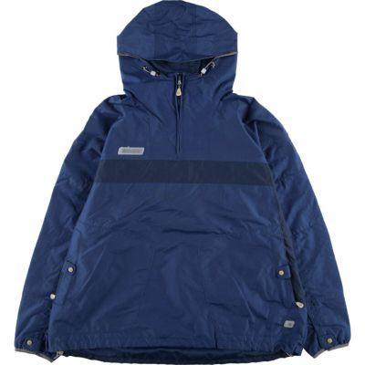 古着 90年代 コロンビア Columbia ハーフジップ ナイロンプル