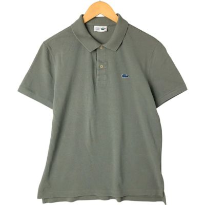 古着 ラコステ LACOSTE REGULAR FIT 半袖 ポロシャツ メンズS