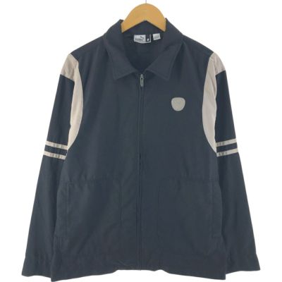 PUMA プーマ　ヴィンテージ ウインドブレーカー　セットアップ　人気　古着 PUMA - 古着 80年代 プーマ PUMA ウインドブレーカー メンズM