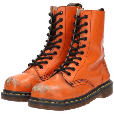 古着 ドクターマーチン Dr.Martens 10ホールブーツ 英国製 UK6B