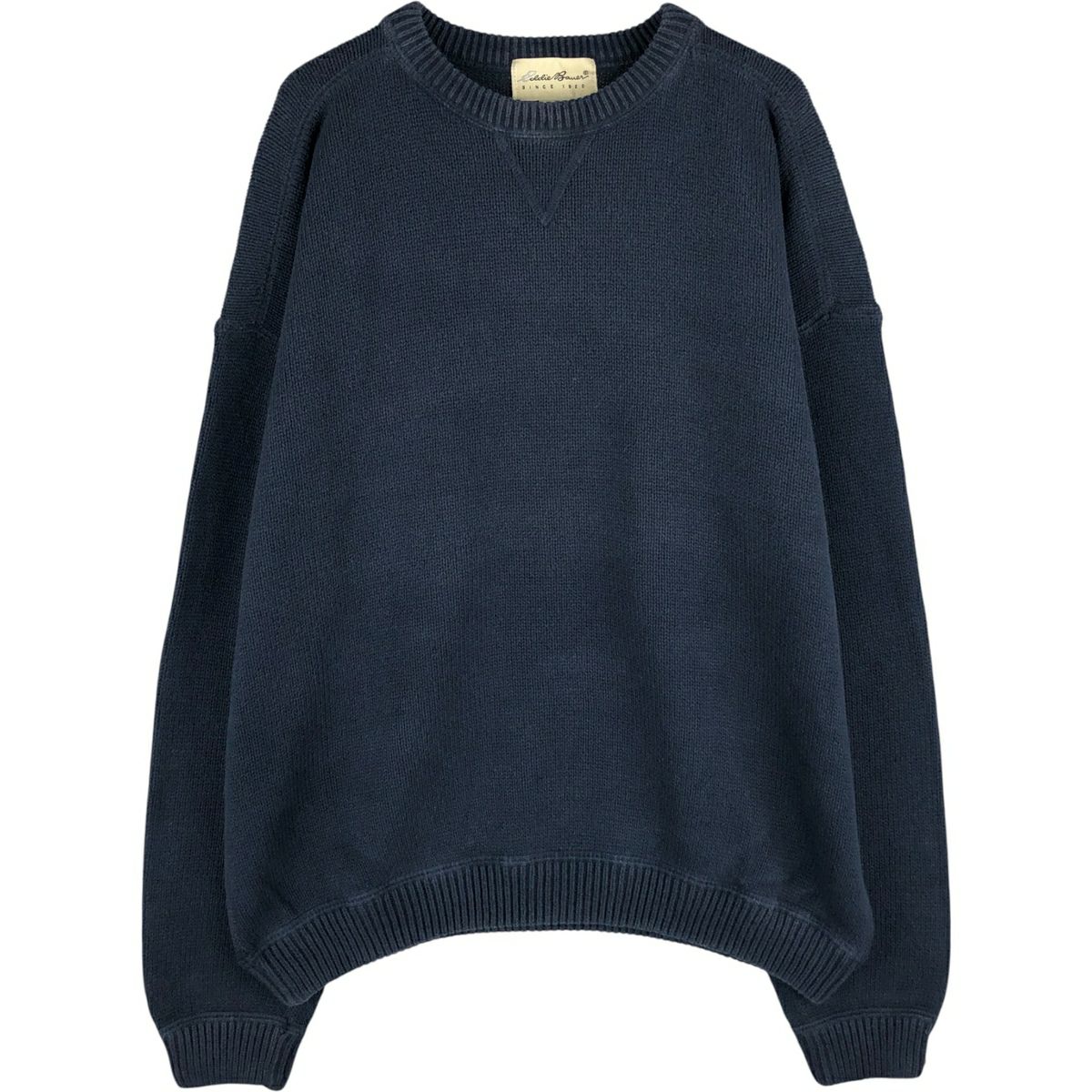 古着 00年代 エディーバウアー Eddie Bauer コットンニットセーター