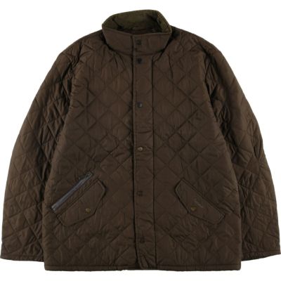 古着 00年代～ バブアー Barbour BARBOUR QUILTED LUTZ スタンドカラー