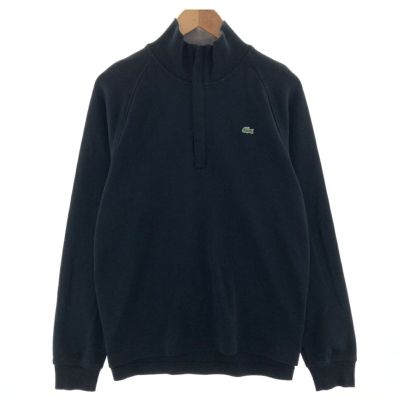 T5514 LACOSTE スウェット 刺繍ロゴ オーバーサイズ 古着 - メルカリ