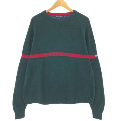 古着 90年代 ノーティカ NAUTICA コットンニットセーター メンズS相当 ヴィンテージ /eaa500995 【中古】 【241102】 【Elulu/エルル】 ss2503_30