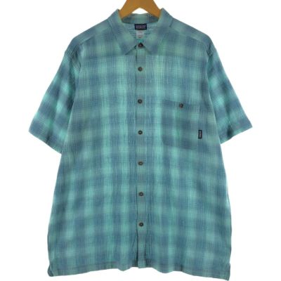 古着 パタゴニア Patagonia 長袖 コットンチェックシャツ メンズ