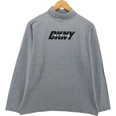 古着 90年代 ダナキャランニューヨーク DKNY JEANS タートルネック ロングTシャツ ロンT USA製 メンズM相当 ヴィンテージ /eaa544827 【中古】 【250504】