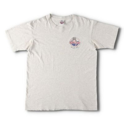古着 90年代 BUBBA GUMP SHRIMP CO. アドバタイジングTシャツ メンズL ヴィンテージ /evb005238 【中古】 【240520】 【Y-V2405】【N2407】
