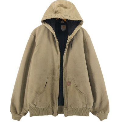 古着 カーハート Carhartt アクティブジャケット ダックフルジップパーカー メンズM相当 /eaa533315 【中古】 【250405】