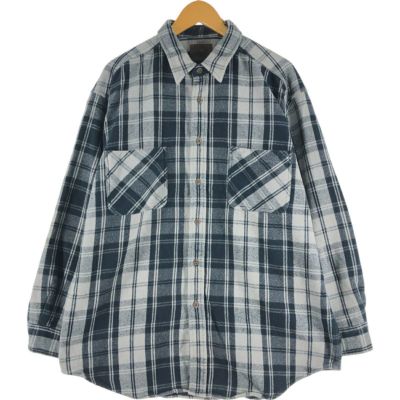 古着 セントジョンズベイ ST. JOHNS BAY オンブレチェック 長袖