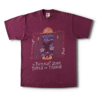 90年代 DISNEY DESIGNS FANTASMIC ファンタズミック ミッキーマウス ヴィラン キャラクタープリントTシャツ USA製  レディースXXL メンズXL ヴィンテージ /eva000384 【N2106】 【210620】 | 古着屋JAM（ジャム）