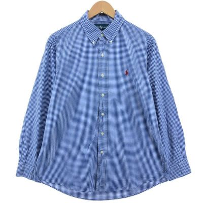 古着 ラルフローレン Ralph Lauren タータンチェック 長袖