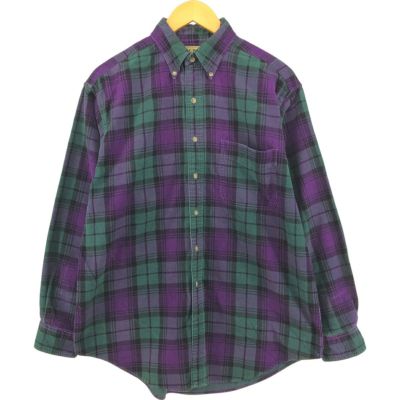 古着 90年代 エルエルビーン L.L.Bean 長袖 ボタンダウン