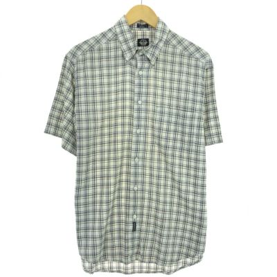古着 DOCKERS 半袖 ボタンダウン チェックシャツ メンズM /eaa448687 【中古】 【240519】 【SS2409_30%】