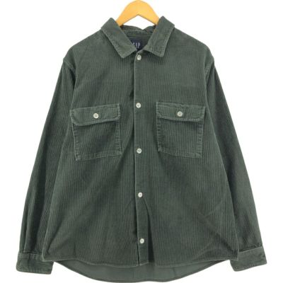 古着 00年代 ギャップ GAP ワイドカラー 長袖 コーデュロイシャツ メンズL相当 /eaa544368 【中古】 【250504】