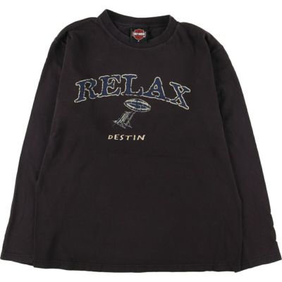 古着 00年代 ハーレーダビッドソン Harley-Davidson ロングTシャツ ロンT USA製 メンズM /eaa438792 【中古】 【240519】 ss2503_30
