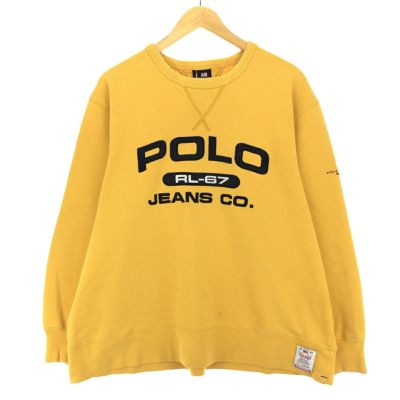古着 90~00年代 ラルフローレン Ralph Lauren POLO JEANS COMPANY スウェットシャツ トレーナー メンズL相当 /eaa423260 【中古】 【241103】