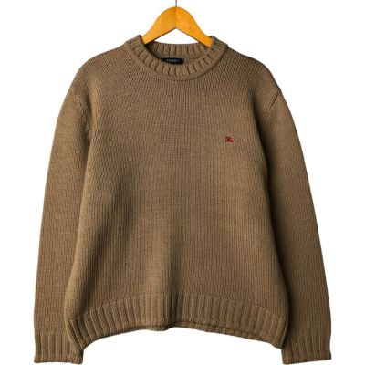 古着 バーバリー Burberrys LONDON ドライバーズニットセーター メンズ