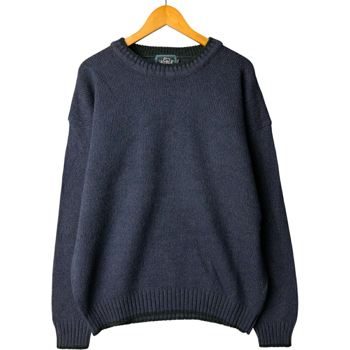 古着 80年代 ウールリッチ WOOLRICH ウールニットセーター メンズXL