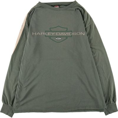 古着 00年代 ハーレーダビッドソン Harley-Davidson ロングTシャツ ロンT USA製 メンズXL相当 /eaa497518 【中古】 【241103】 ss2503_30