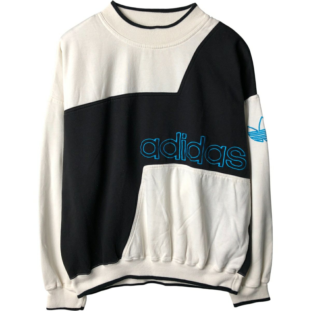 古着 80年代 アディダス adidas ロゴスウェットシャツ トレーナー